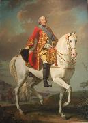 Alexandre Roslin Louis-Philippe, Duc D'Orleans, Saluting His Army on the Battlefield oil painting reproduction